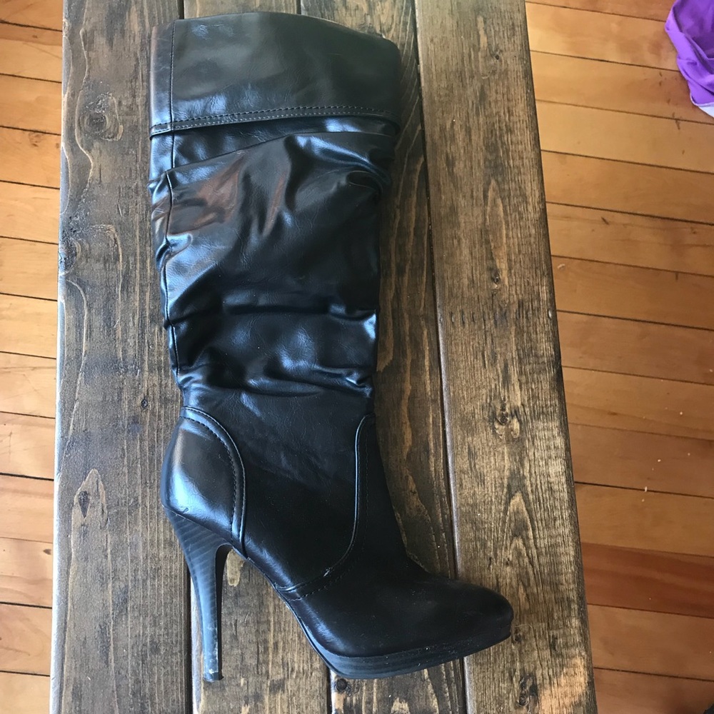 Knee high boots!